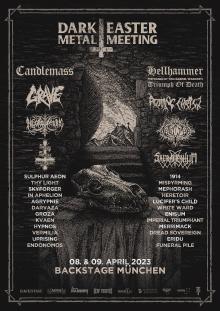 Flyer Dark Easter Metal Meeting 2023