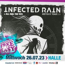 Flyer Infected Rain w/ All Hail The Yeti & Anchorage