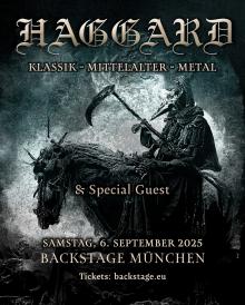 Flyer Haggard - Live in München 2025