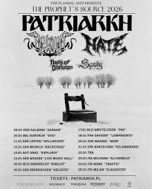 Flyer Patriarkh w/ Arkona & Hate & Halls of Oblivion & Sanity