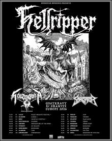 Flyer Hellripper w/ Schizophrenia & Sarcator