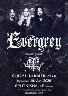 Flyer Evergrey w/ Abyss Factory