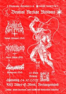 Flyer Bestial Neckar Visions 2025