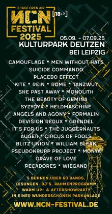 Flyer NCN Festival 2025