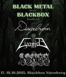 Flyer Black Metal over Blackbox Festival