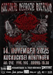 Flyer Guttural Slug w/ NecroticGoreBeast & Coprocephalic Mutation
