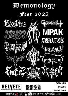 Flyer Demonology Fest 2025