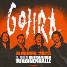 Flyer Gojira - Live in Oberhausen 2025