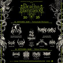 Flyer Death & Damnation Fest 2026