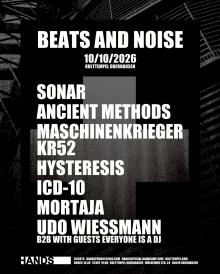Flyer Beats And Noise 2026