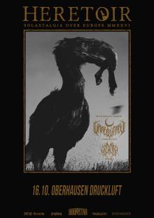 Flyer Heretoir w/ Unreqvited & Nidare