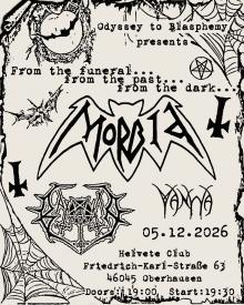 Flyer Morbid w/ Baxaxaxa & Vanwa