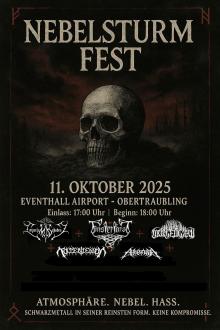 Flyer Nebelsturm Fest 2025