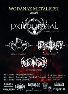 Flyer Wodanaz Metalfest - Obertraubling 2026