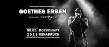 Flyer Goethes Erben - Dystopie frisst Empathie Tour