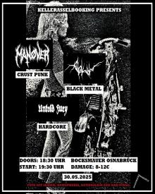 Flyer Abkehr + Untold Fury + Manøver