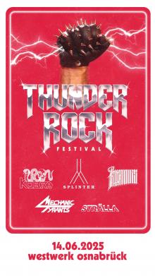 Flyer Thunder Rock Festival