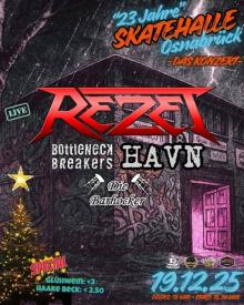 Flyer Rezet w/ Bottleneck Breakers & Havn & Die Barhocker