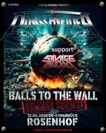 Flyer Dirkschneider w/ Savage Blood