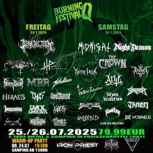 Flyer Burning Q Festival 2025