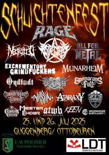 Flyer Schlichtenfest Open Air 2025