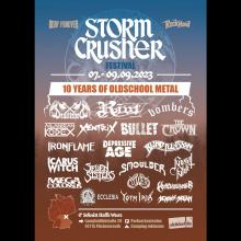 Flyer Storm Crusher Festival 2023