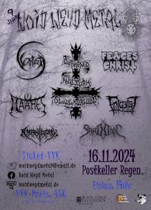 Flyer 9 Jahre Woid Weyd Metal