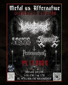 Flyer Metal vs. Alternative - Darkness Awaits