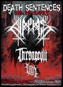 Flyer Death Sentences Dezember 2025