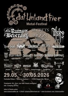 Flyer Dat Unland Fier Metal Festival 2026
