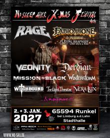 Flyer No Sleep After X-Mas