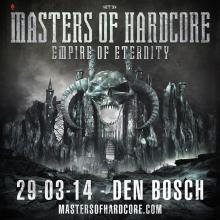 Flyer Masters Of Hardcore - Empire Of Eternity 2014