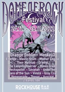 Flyer Dome of Rock Festival 2022