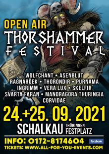 Flyer Thorshammer Festival 2021