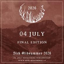 Flyer Sick Midsummer 2026