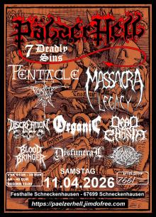 Flyer Pälzer Hell - 7 Deadly Sins