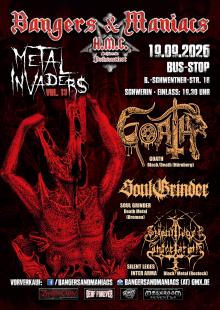 Flyer Goath w/ Soul Grinder & Silent Leges Inter Arma