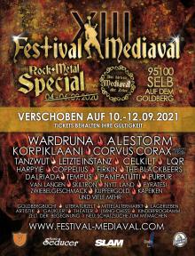 Flyer Festival-Mediaval XIII - 2020/2021 Rock & Metal Special