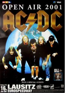 Flyer AC/DC w/ Toten Hosen & Megadeth