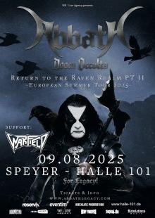Flyer Abbath - Live in Speyer 2025