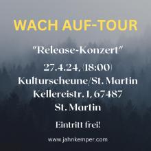 Flyer "Wach auf": Neue CD/Premiere Konzert