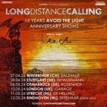 Flyer Long Distance Calling – 15 Years „Avoid The Light“