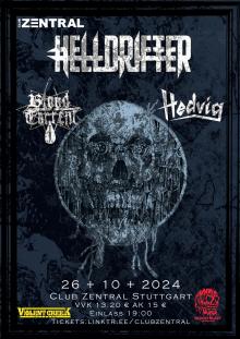 Flyer Helldrifter w/ Blood Torrent & Hedvig