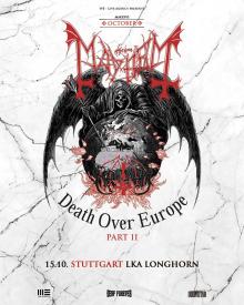 Flyer Mayhem w/ Marduk - Live in Stuttgart 2026