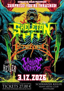 Flyer Skeleton Pit w/ Bitterness & Violent Vortex