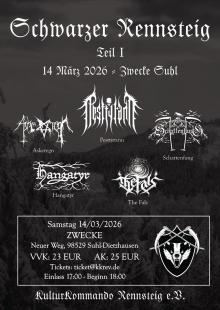 Flyer Schwarzer Rennsteig - Teil I