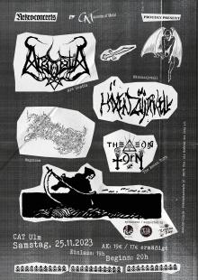 Flyer CATacombs Of Metal XXX
