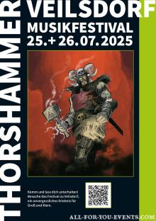 Flyer Thorshammer Festival 2025