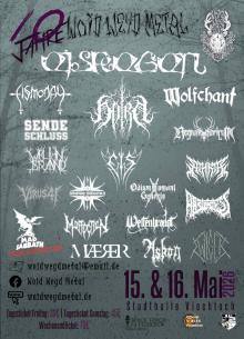 Flyer 10 Jahre Woid Weyd Metal