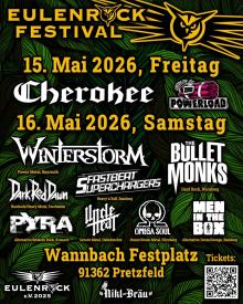 Flyer Eulenrock Festival 2026